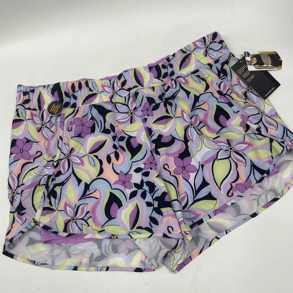 Avia running shorts with bike liner cheap