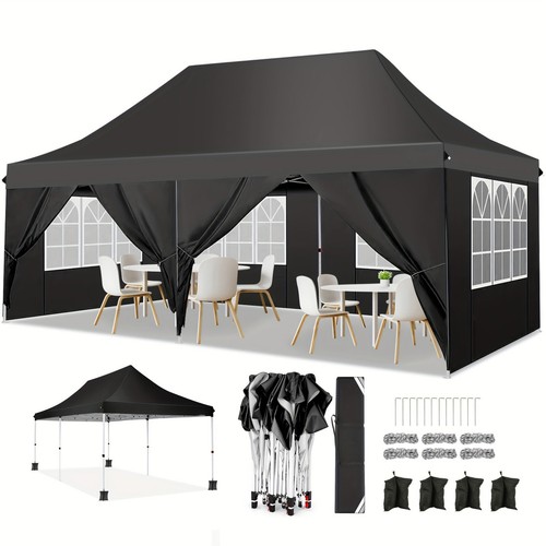 10x20/10x15/10x10FT Pop Up Canopy Tent Sidewalls,Waterproof Commercial Gazebo # - Picture 7 of 121