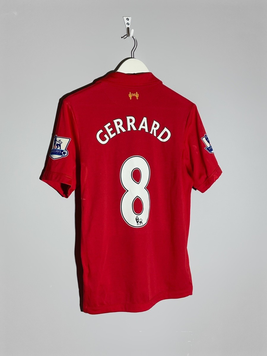 リバプール GERRARD 8番　ユニフォーム Nike Liverpool Home Gerrard 8 Jersey 2023-2024 (Legend Printing)