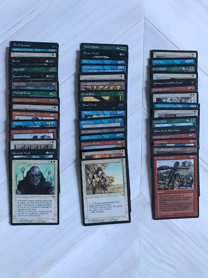 4000 MTG Magic The Gathering OLD School VINTAGE Legacy ONLY Lot Collection - Image 3 of 4
