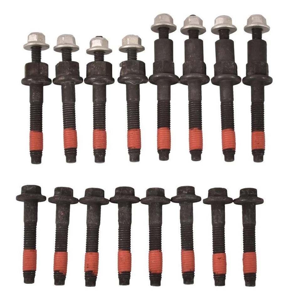 Kits de tuercas de perno colector de escape para Dodge Ram Chrysler Aspen Jeep 6505257AA Foto 2 de 4