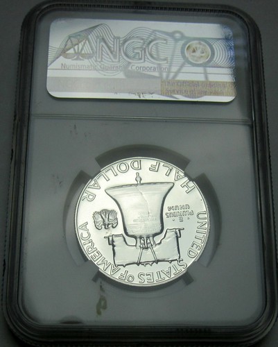 1959 Proof Franklin 90 % Silver Half Dollar Pf 69 NGC Certified Proof 69 - Picture 2 of 10