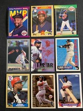 MLB Kirby Puckett 9 card vintage lot Minnesota Twins