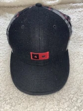 Four Star Logo Official New Era Skateboard Hat  7  3/8 Skate Hat Very Clean Look