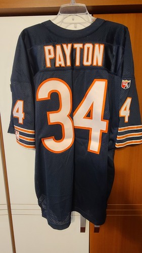 Walter Payton Chicago Bears 75th Anniversary Wilson Authentic Jersey Size 52 - Picture 3 of 9