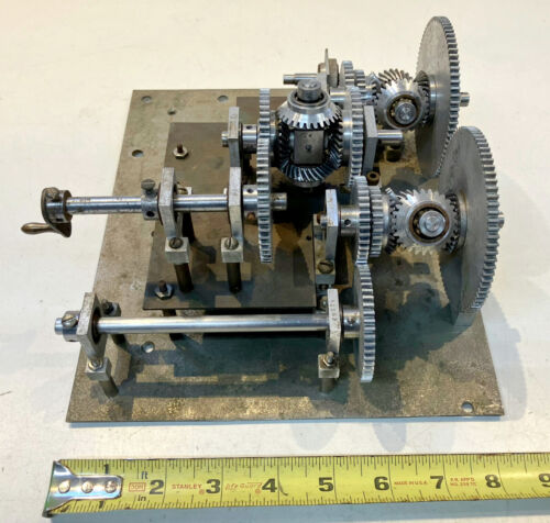rare ONE OF A KIND Radio tuning gearbox? vtg electronics PARTS SEE VIDEO - Picture 6 of 20