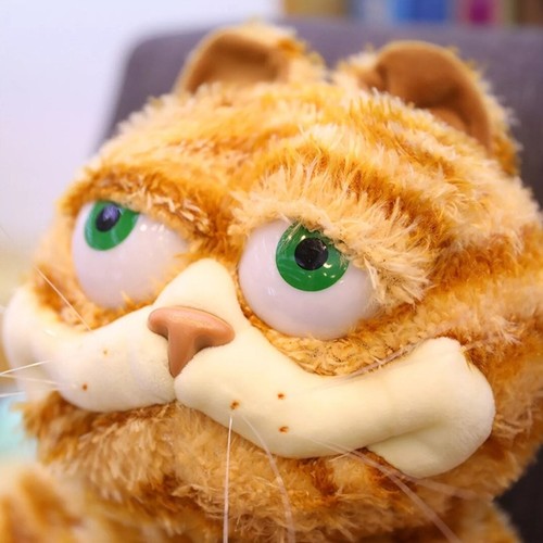 Cute Garfield Plush Doll Gift Toy Plush Pillow Boy Girl Yellow Cat Animal - Picture 7 of 8