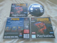 Spider-Man PS1 (COMPLETE) black label comic book Marvel Sony PlayStation