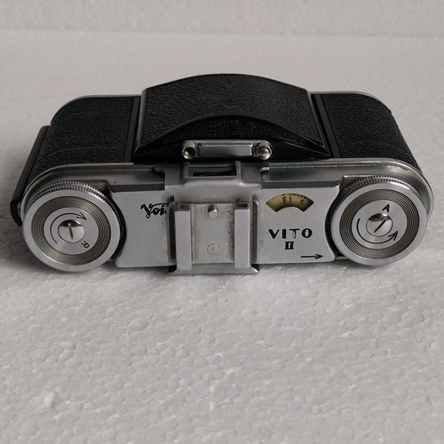 Voigtländer Vito II Klappkamera mit 50mm f3.5 Color Skopar Objektiv + Blitzschuh - Bild 10 von 20