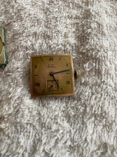 Vintage Copper Elgin De Luxe Watch 17 Jewels 555 - 第 7/11 張圖片