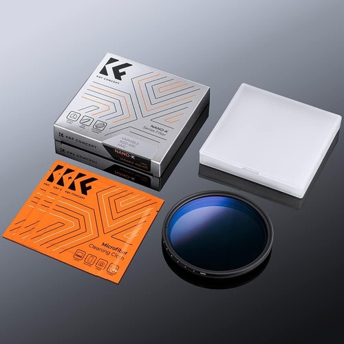 Filtro gris variable K&F Concept de ND2 a ND400 ND filtro neutro 37-82 mm - Imagen 58 de 107