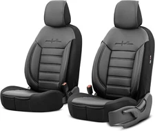 Otom Car Seat Cover Comfortline Design -2 Front Seat Covers,Fit Cars,Trucks,SUVs