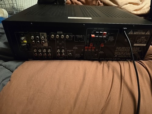 JVC RX-558VBK / JVC RX-558V AUDIO VIDEO 5.1 SURROUND RECEIVER - Picture 5 of 11