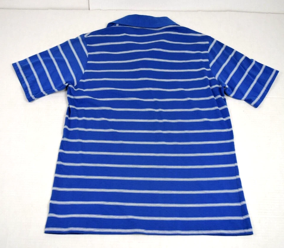 Camisa Pingüino De Colección Grand Slam Munsingwear Talla L Años 80 Azul Blanco Rayas Hecha en EE. UU. Foto 2 de 4