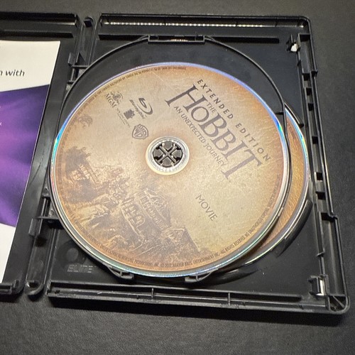 The Hobbit: An Unexpected Journey (Extended Edition) (Blu-ray) 3 Discs 2013 - Picture 3 of 3