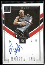 2023 Impeccable WWE Mosh #IM-MSH Immortal Ink /75