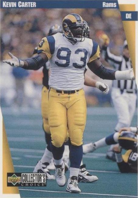 1997 Upper Deck Collector's Choice Kevin Carter #256 - 1 of 2