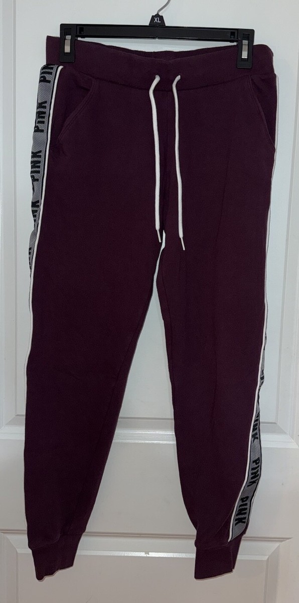 Victorias Secret PINK Maroon Sweatpants Size Small