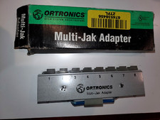 Ortronics OR-8120F25 8/6 Multi-Jack Modular Adapter 8 all together - NOS