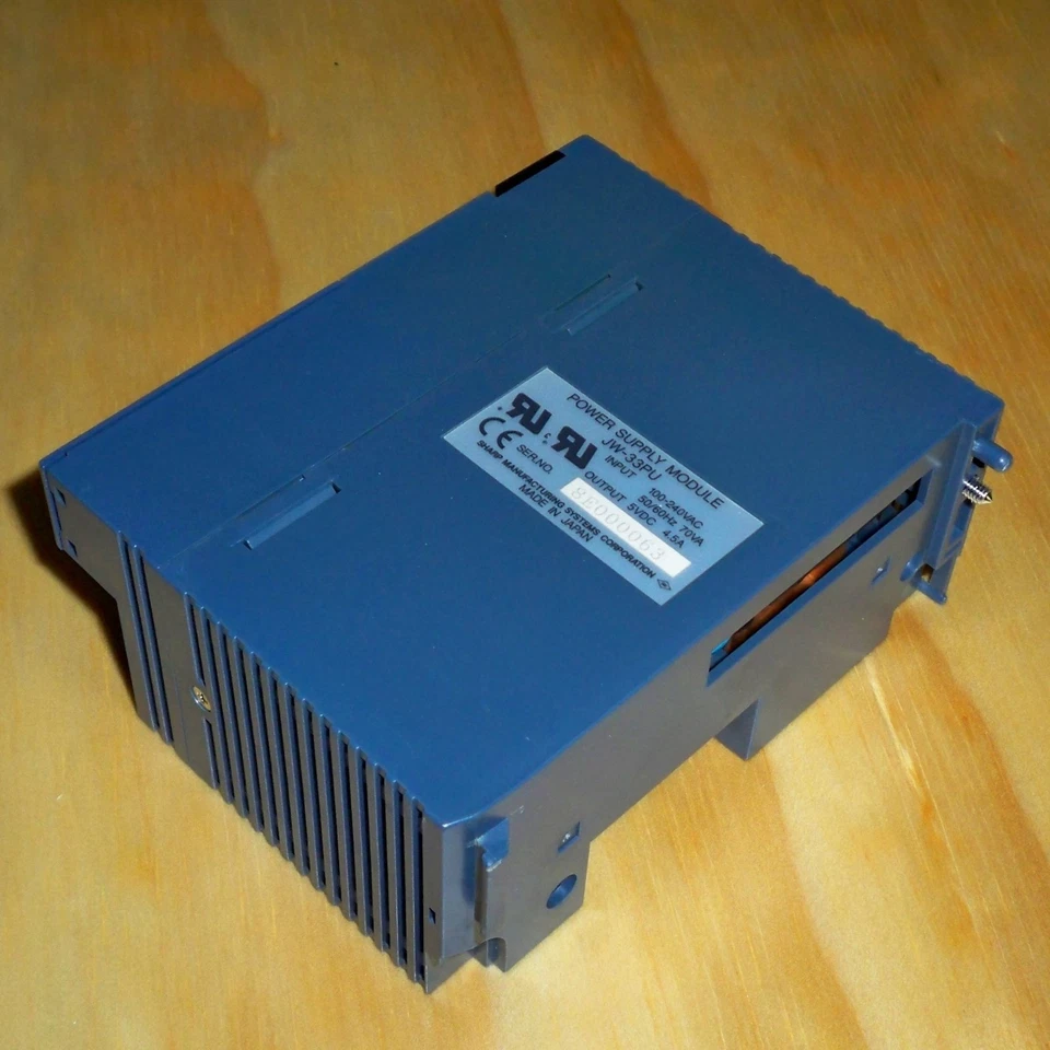 Módulo de fuente de alimentación Sharp serie JW300/30H PLC 100-240V~ entrada 5VDC 4,5A JW-33PU Foto 4 de 4