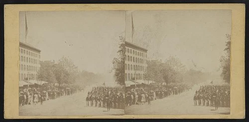 Grand review of the great veteran armies of Grant and Sherman at Wash Old Photo