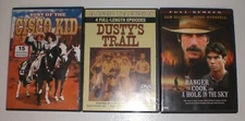 dvd lot of 3 Best of The Cisco Kid Dusty's Trail Ranger Cook & A Hole in The Sky