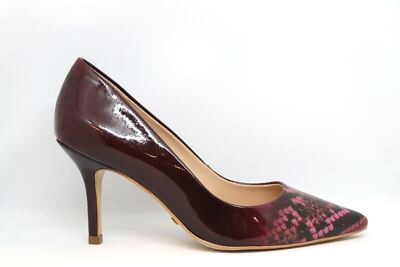 NINA ARMANDO EMILIANA RED Genuine Evening Formal Shoes AU EU 37