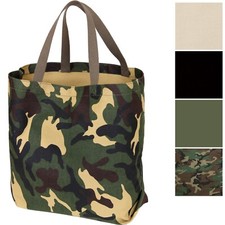 Rothco Canvas Tote Shopping Bag Shoulder Reusable Grocery Beach Foldable Durable