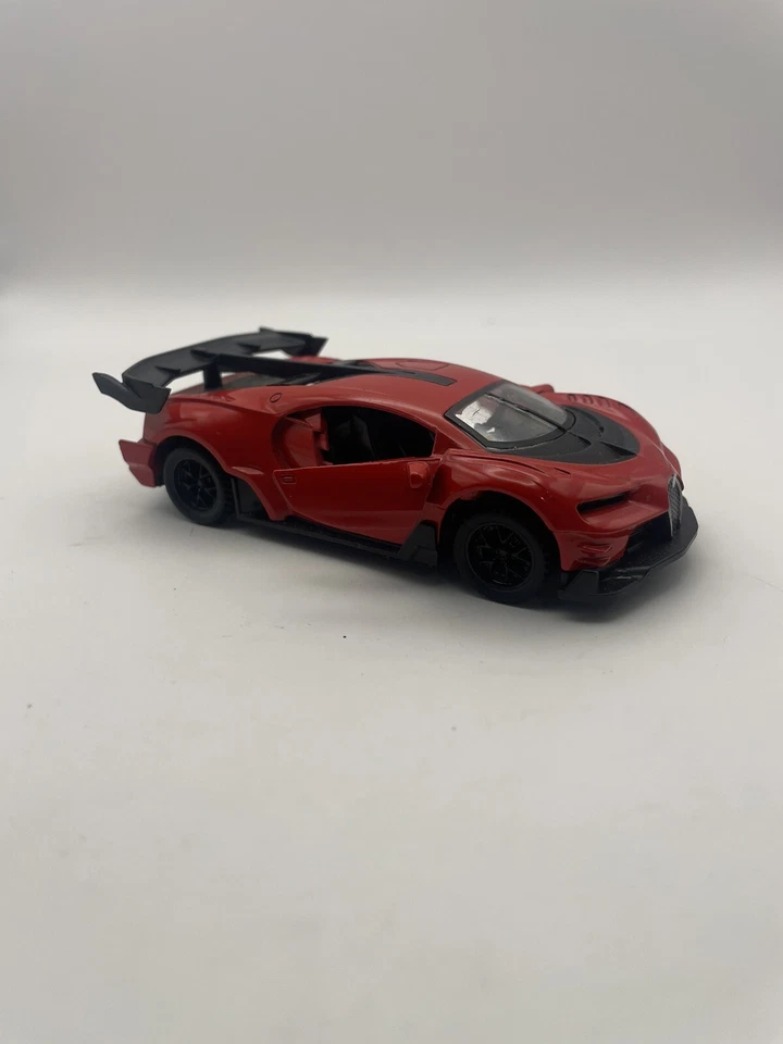 Toy Model Buggati Chiron 1:34 Scale Red Car. - Image 2 of 4