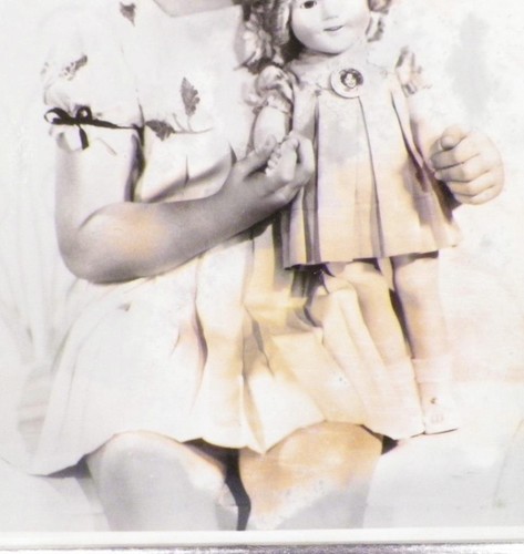 Shirley Temple & Doll Estampado de Foto en Marco Vintage - Imagen 4 de 6