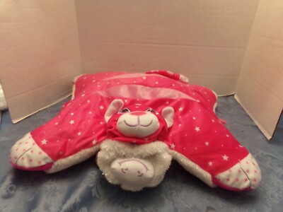 FLIP A ZOO EXTRA LARGE   FRIENDS 2 IN 1  FASHION KITTY / UNICORN PILLOW SPARKLE