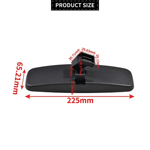 Rétroviseur Intérieur Pour PEUGEOT 107 206 106 Toyota Citroen RENAULT voir descr - Bild 2 von 11