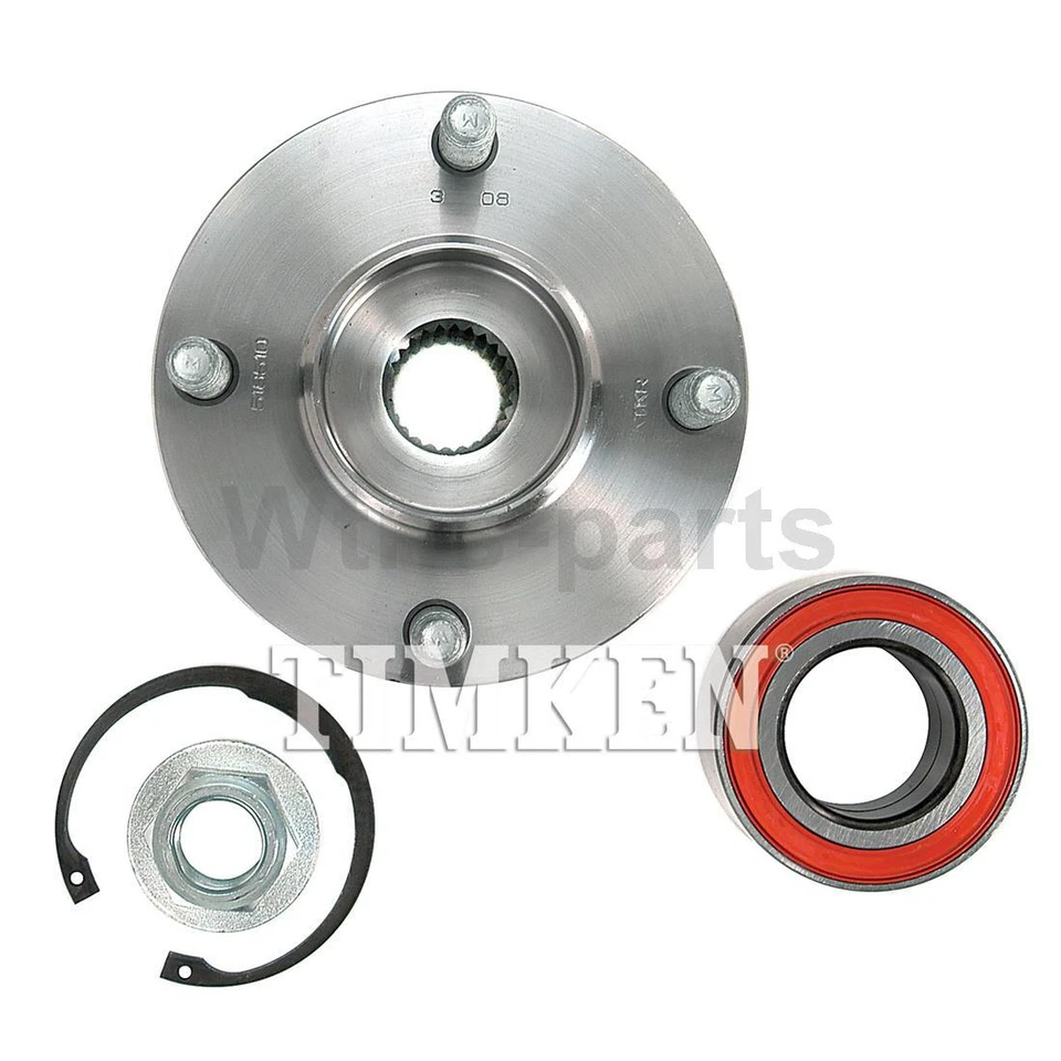 Conjunto de cojinete de rueda y buje delantero para Ford Focus 2010-2011 2,5 L tracción delantera Foto 4 de 4