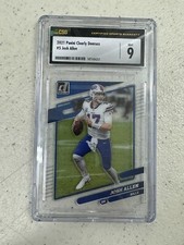 2021 Panini Clearly Donruss Josh Allen #5 Buffalo Bills Mint 9