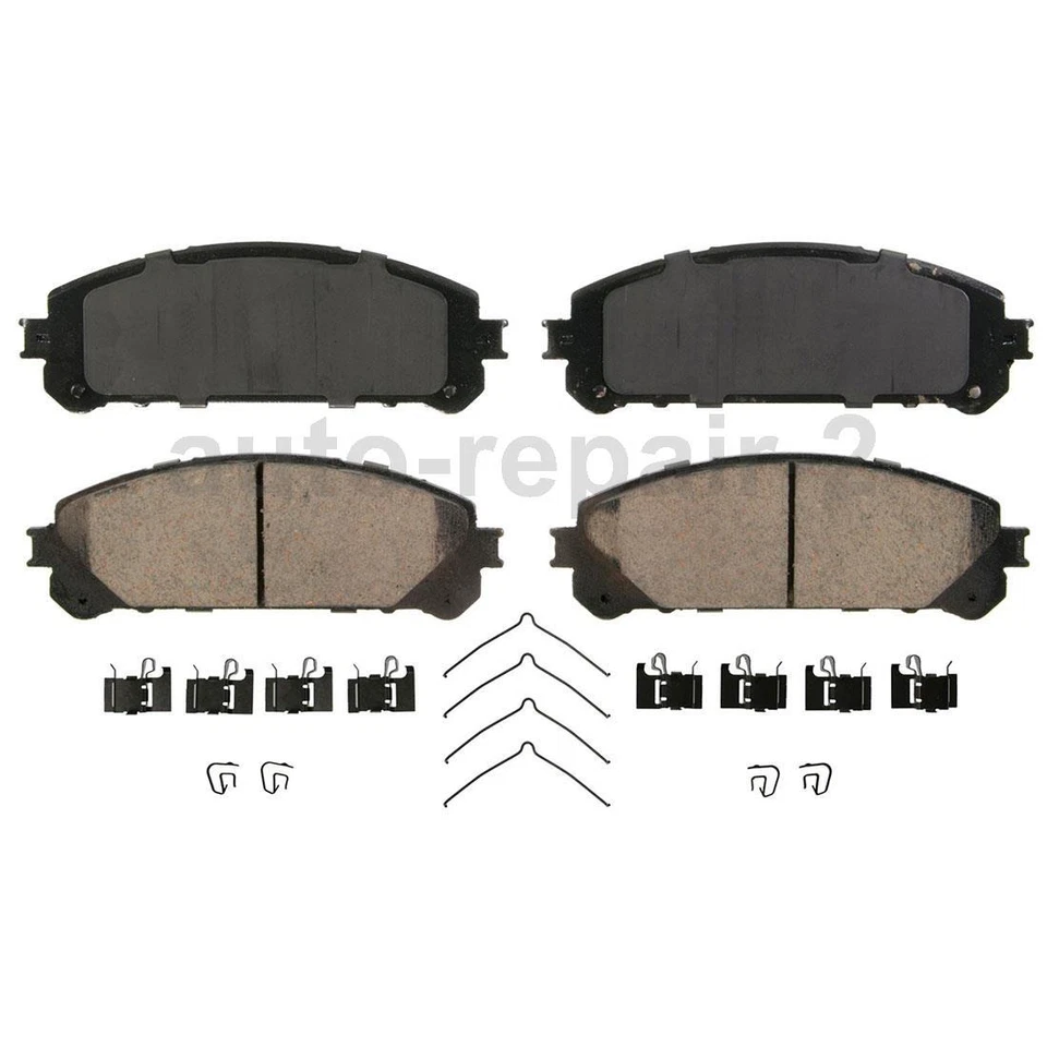 Juego de pastillas de freno de disco delanteras traseras para Toyota Highlander Wagner 2008~2013 Foto 2 de 4