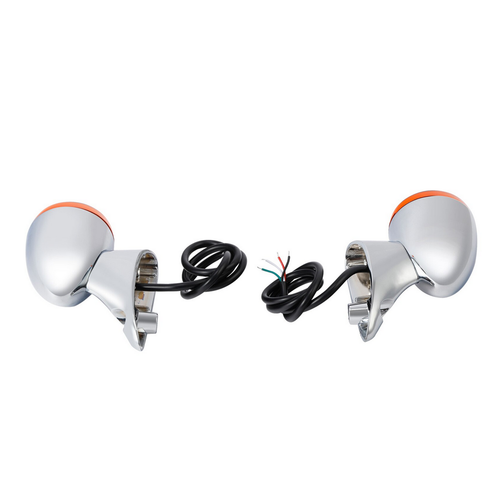 Soporte de luz indicadora de señales de giro LED para motocicleta Harley Road Glide 2015-2022 - Imagen 4 de 9