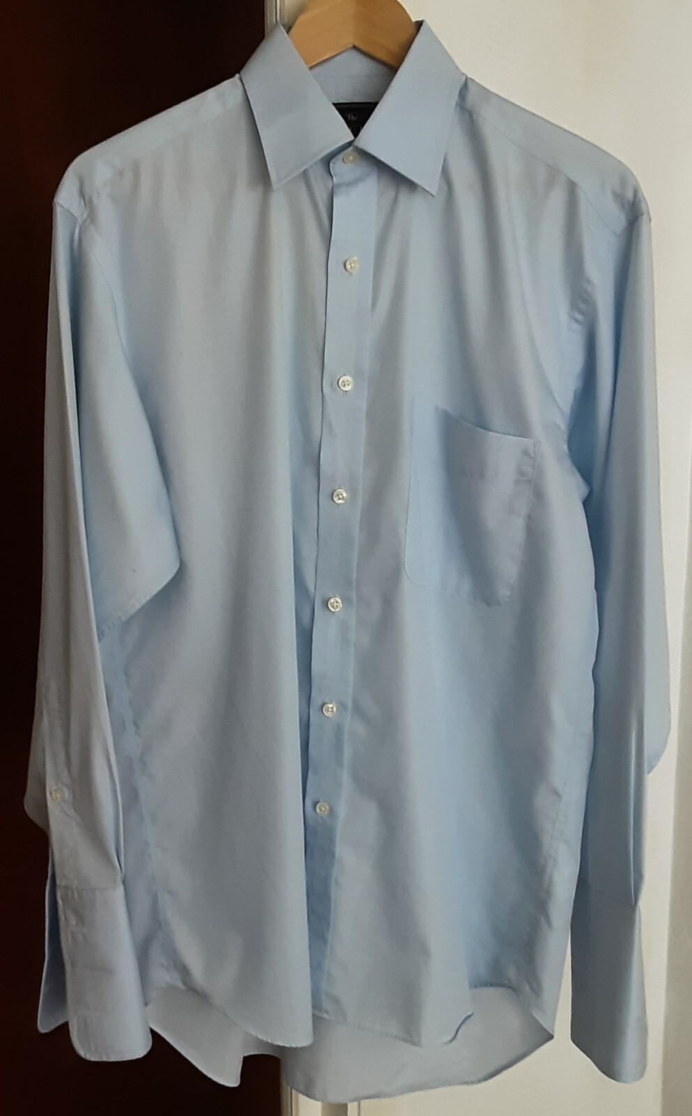FILA THE SAVILLE ROW COMPANY CAMICIA BLU UOMO taglia 15