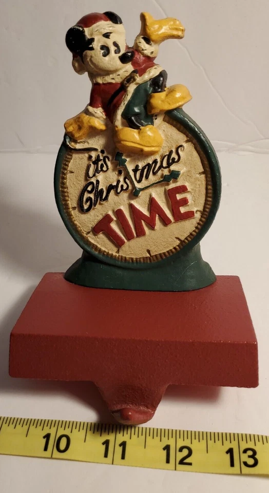 中西部铸铁迪士尼 - 圣诞节时间 - 米奇袜架衣架 — 第 4/4 张图片