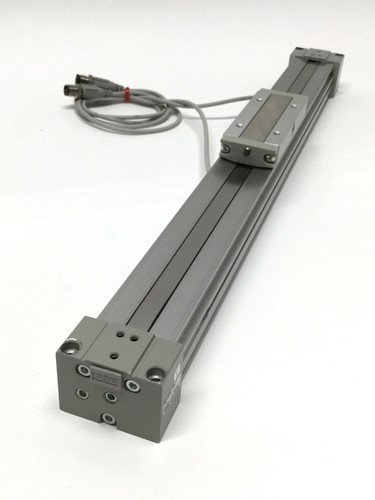 SMC MY1B16-200 Rodless Cylinder 16mm Bore, 200mm Stroke w/ 2x Auto Switches - Picture 3 of 7