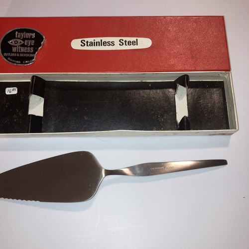Vintage taylors eye witness Cutlers & Silversmith Cake Server Stainless Steel - Picture 8 of 15