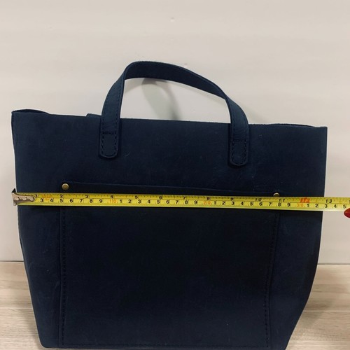 Borsa a tracolla Portland Leather Goods con tracolla blu acque profonde - Foto 8 di 10