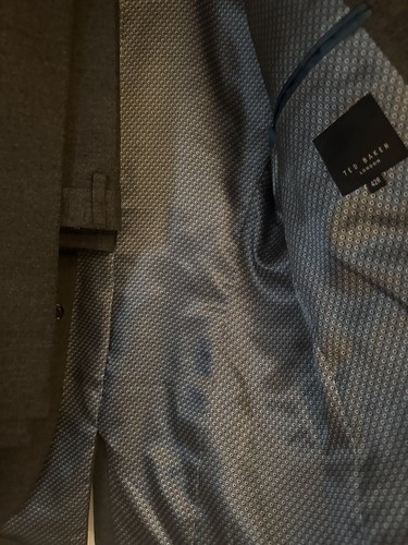 COSTUME DE BOULANGER TED HOMME laine cachemire/coton max neuf avec étiquettes + vente en gros sac cadeau/ Gary, 42R/36/32