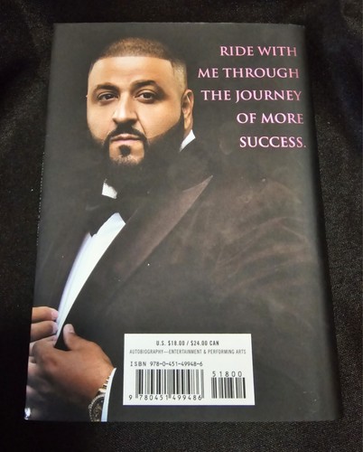 Libro firmado autografiado por DJ KHALED “Las llaves” - Imagen 3 de 3