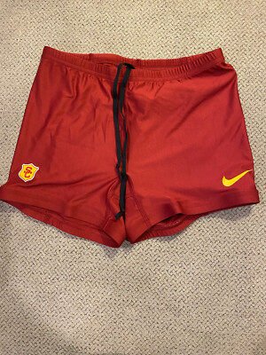 Womens Nike Pro Elite USC Trojans Track Running Compression Shorts