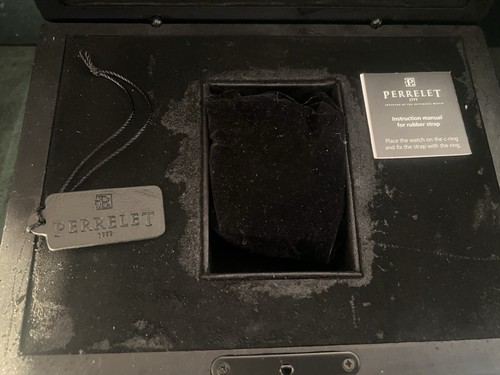 PERRELET Box Watch A1025/3 Box Case Set Warranty - Picture 2 of 13
