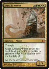 Armada Wurm Return to Ravnica PLD White Green Mythic Rare MAGIC CARD ABUGames