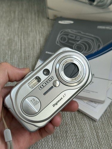 Samsung Digimax A7 kompakte Digitalkamera originalverpackt - getestet & funktionsfähig - Bild 14 von 19