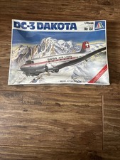 Italeri 1/72 DC-3 Dakota Swiss Air Lines plastic model Kit no 132 Sealed