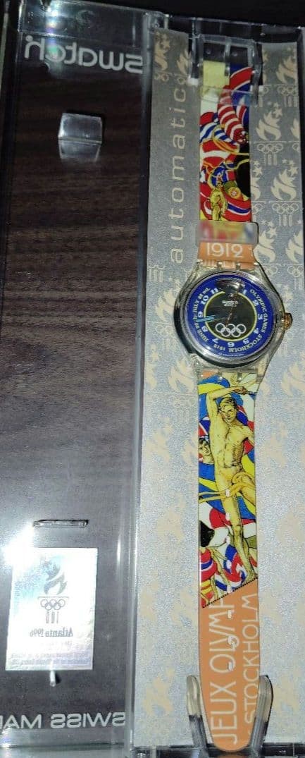 Swatch Automatic Wristwatch Special Stockholm 191… - image 5