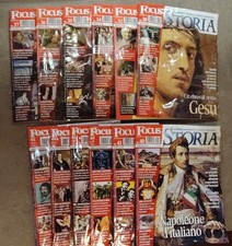 Lotto 12 Focus Storia – n. 30 32 34 35 36 37 40 41 42 43 44 45